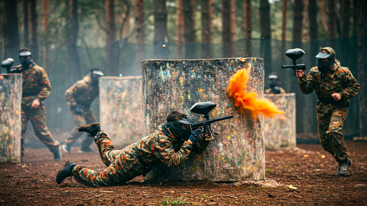 Outdoor Paintball Battle in Gothenburg - Stockholm, Gothenburg, Malmö